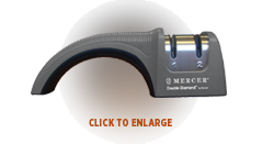 Mercer M10200 Knife Sharpener for Straight & Serrated Knives