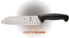 Mercer 7 Santoku Knife Black - Batavia Restaurant Supply