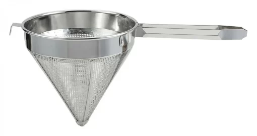 10" Stainless Steel China Cap Strainer - Image 2