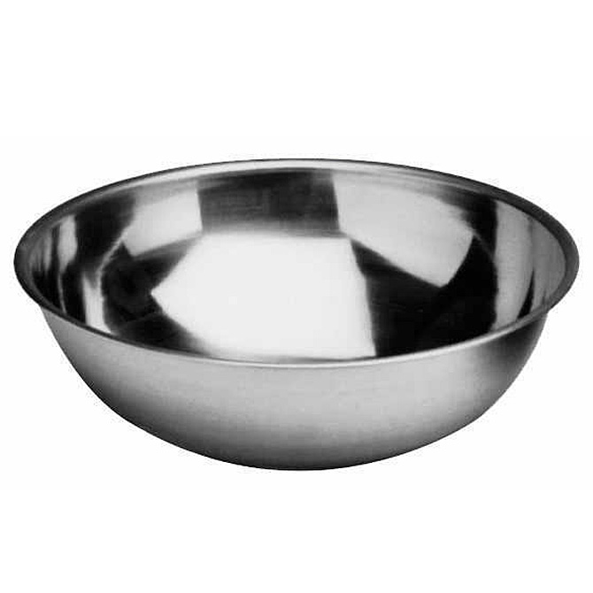 Tablecraft H834 8 Qt. Extra Heavy Weight Stainless Steel Mixing Bowl