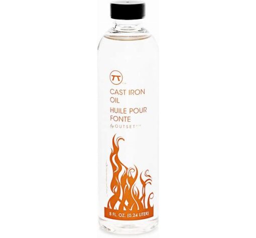 Cast Iron Pan Oil 8oz Bottle