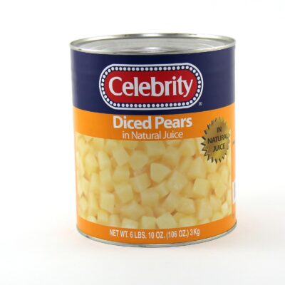 Pears Diced #10