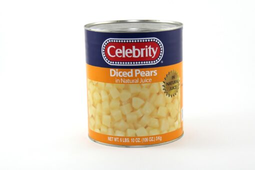Pears Diced #10