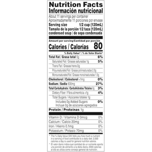 Campbell's Classic Cream Of Celery Condensed Shelf Stable Soup, 50 Ounce Can - 12 Per Case - Image 3