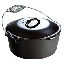 Lodge Cast Dutch Oven 7qt Bail