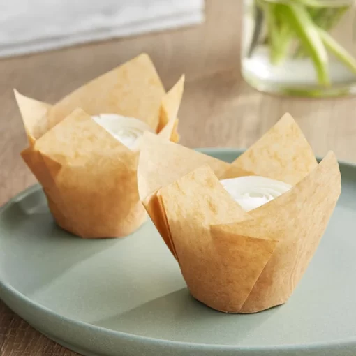 Kraft Tulip Baking Cup 100ct - Image 2
