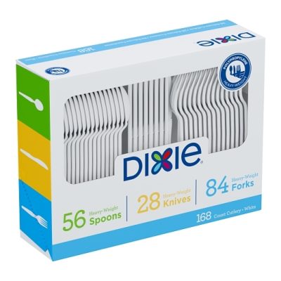 Dixie brand Assorted Cutlery 168ct