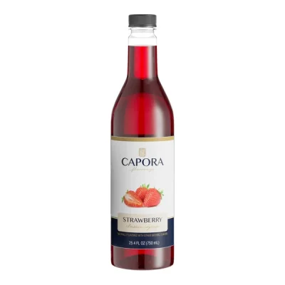 Strawberry Flavoring Syrup 750ml