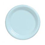 Pastel Blue 7" Plastic Plate