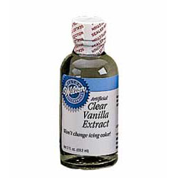 Clear Vanilla Extract 8oz