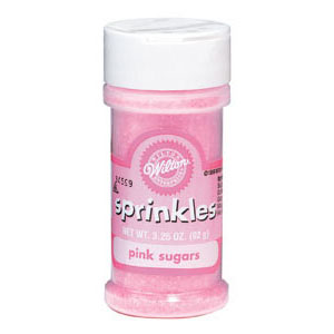 Pink Colored Sugar
