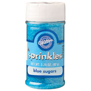 Blue Colored Sugar