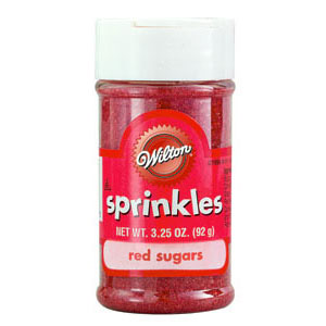 Red Colored Sugar