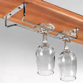 Wine Glass Hanger 24" Chrome