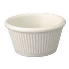 3oz Ivory Ramekin Fluted