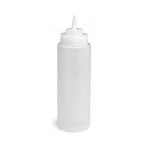 Clear 24oz Squeeze Disp Wide