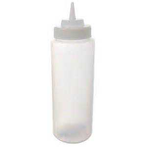 Clear 32oz Squeeze Disp Wide