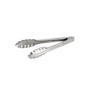 9" Utility Tongs Stainless