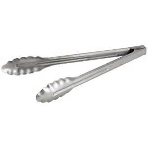 12" Utility Tongs Stainless