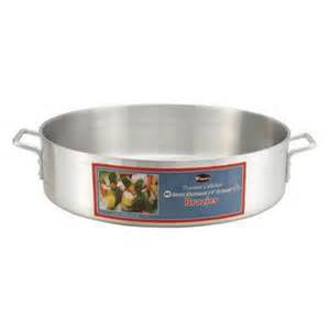 Brazier Pan 15 qt 14" HD Alumi