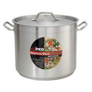 Winco 16qt Stainless Stock Pot