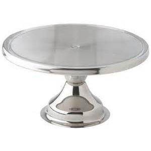 Stainless Cake/Pizza Stand 13"