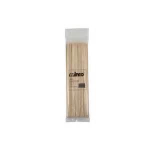 10" Wooden Bamboo Skewer 100ct