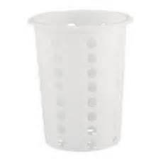 Flatware Cylinder Plastic Whit