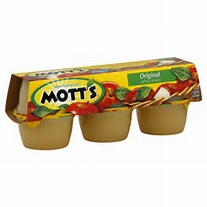 Motts Applesauce 72/4oz cups