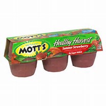 Motts Strawberry Applesauce