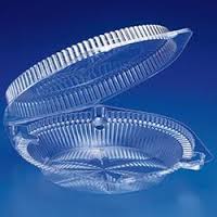 Clear Hinged Pie Container